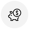 Cost savings icon